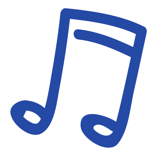 「音符」うちわ用