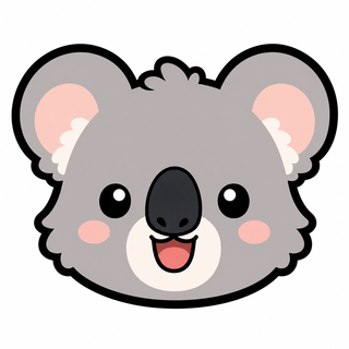 「コアラ」うちわ用
