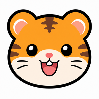 「ハムスター」うちわ用
