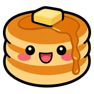 「パンケーキ」うちわ用