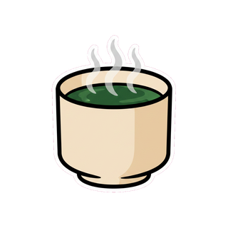 「お茶」うちわ用