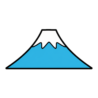 「富士山」うちわ用