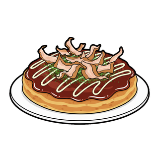 「お好み焼き」うちわ用