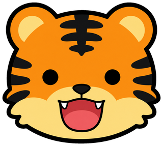 「トラ」うちわ用